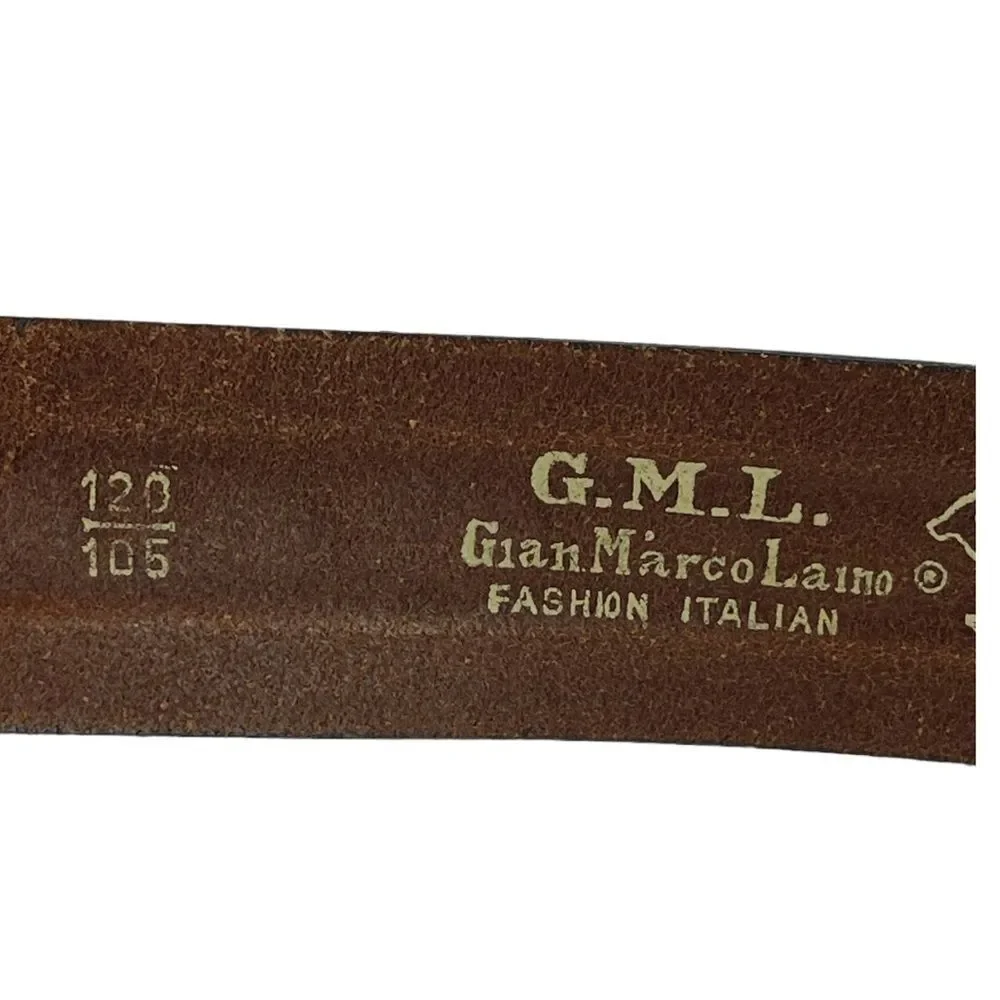 Gian Marco Laino Italian Leather Belt
